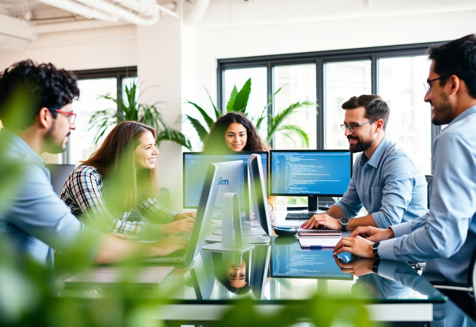 REPSAR LTD engineers collaborating in the office
